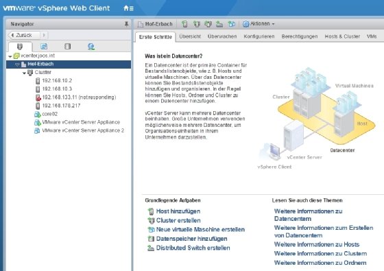 Die Hochverfügbarkeit spielt in VMware vSphere eine wichtige Rolle