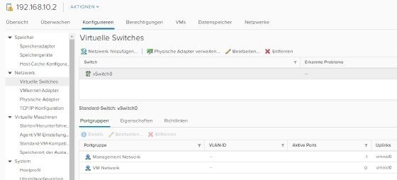 Virtuelle Netzwerke müssen in vSphere richtig geplant werden.