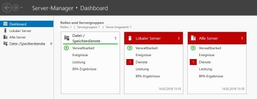 Der Best Practices Analyzer ist direkt im Server-Manager von Windows Server 2016 integriert.