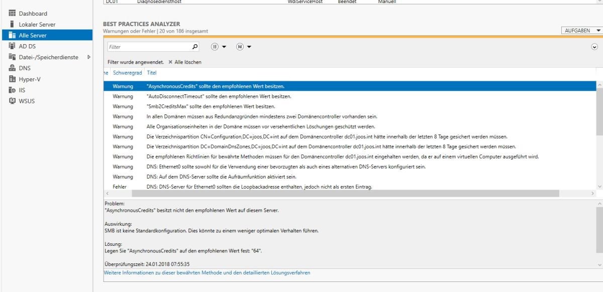 Windows Server mit dem Best Practices Analyzer überwachen  Computer Weekly