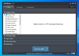 Abbildung 5: Daten aus Windows mit JetClean entfernen.