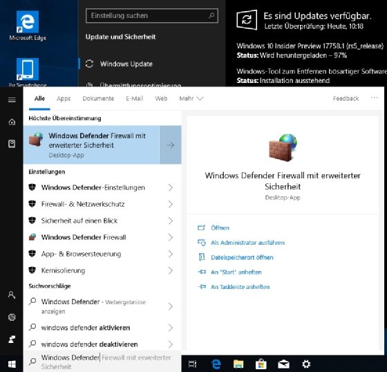 Microsoft spendiert Windows 10 eine neue Vorschau im Startmenü, über die Anwender Programme direkt aufrufen können.