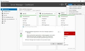 Abbildung 2: Nicht nur aus Gründen der Übersichtlichkeit empfiehlt es sich den Server-Manager nach der Installation anzupassen.