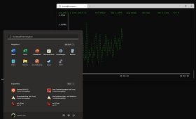 Abbildung 3: Über WSL haben Sie auf Programme wie gping direkt auf einem Windows-Desktop Zugriff.