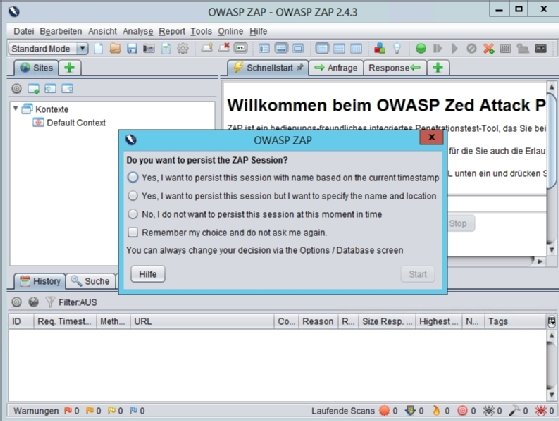 Das Zed Attack Proxy Project hilft Admins dabei Netzwerke zu analysieren.
