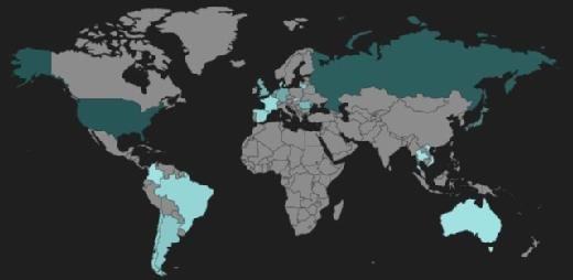 Die Verbreitung des Exploit Kits RIG hat sich vergrößert, die Aktivitäten beschränken sich längst nicht mehr auf Westeuropa und Nordamerika.