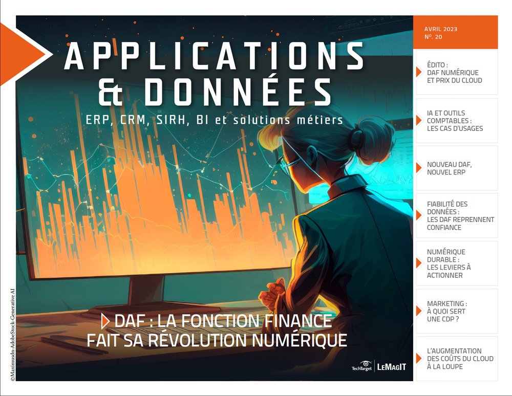 Applications et données 20 – DAF : la fonction finance fait sa révolution numérique