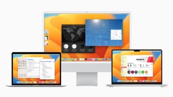Illustration : macOS Ventura embarquera des éléments d'expérience utilisateur communs à iPadOS 16.