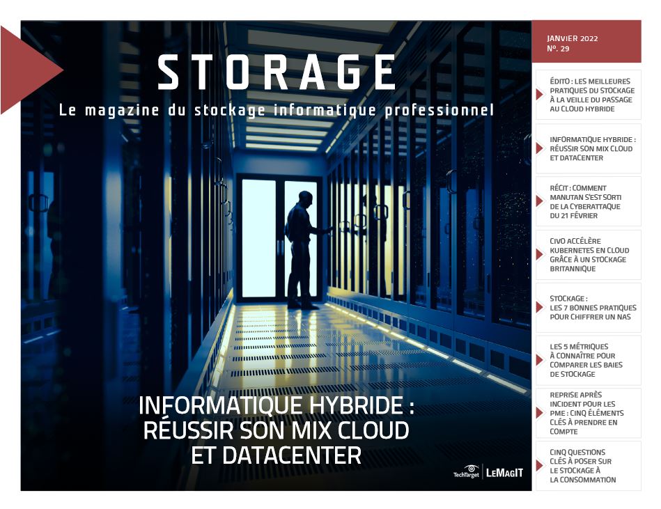Storage 29 – Informatique hybride : réussir son mix cloud et datacenter