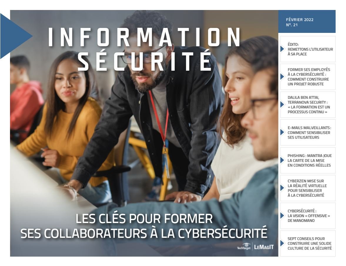 Information sécurité 21 : les clés pour former ses collaborateurs à la cybersécurité