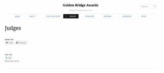 Extrait du site web des Golden Bridge Awards.