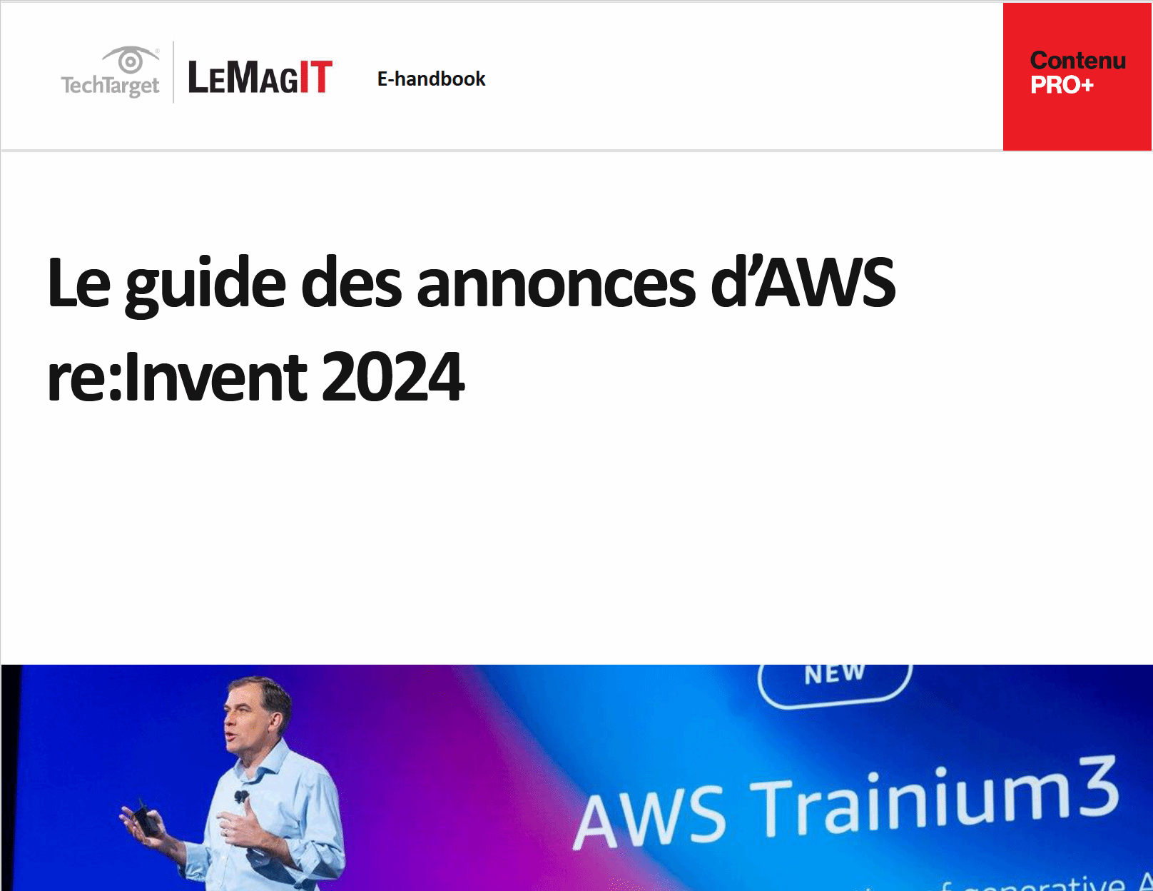 Le guide des annonces d’AWS re:Invent 2024