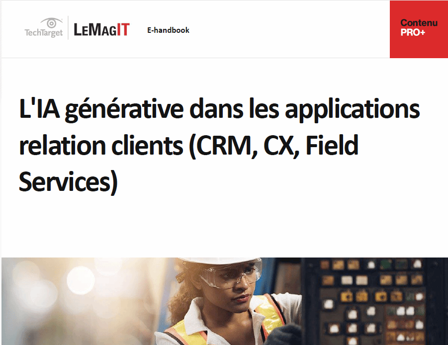 L'IA générative dans les applications Relation Clients (CRM, CX, Field Services)