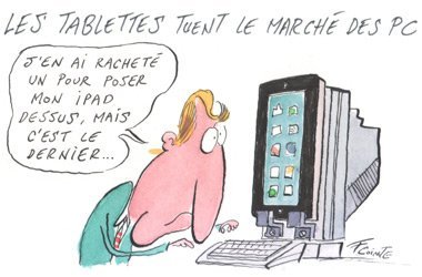 Dessin: Le dessin de François Cointe - Tablette ou PC?
