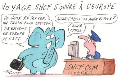 Dessin: Le dessin de François Cointe - Voyages SNCF