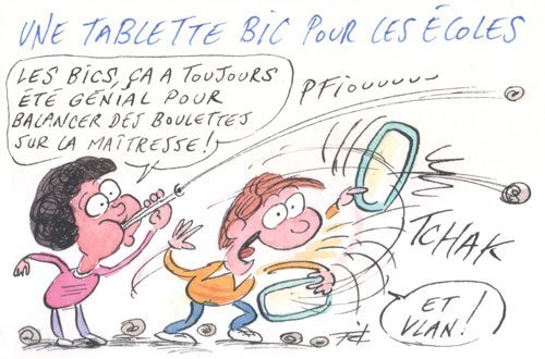 Dessin: Le dessin de François Cointe - Tablette Bic Intel