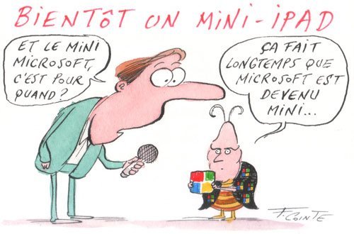 Dessin: Le dessin de François Cointe - Mini Ipad
