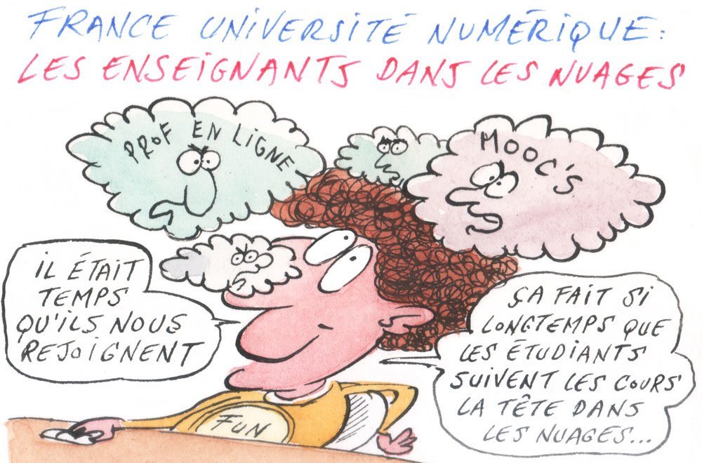 Dessin: Le dessin de François Cointe - Fun pour les enseignants