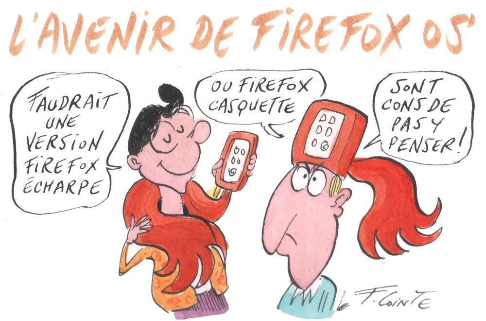 Dessin: Le dessin de François Cointe - Firefox OS