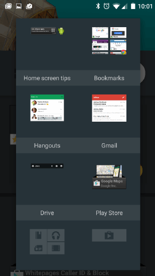 OnePlus 2 mobile phone widgets
