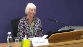 Photo of former Fujitsu IT expert Anne Chambers during the Post Office Horizon IT Inquiry