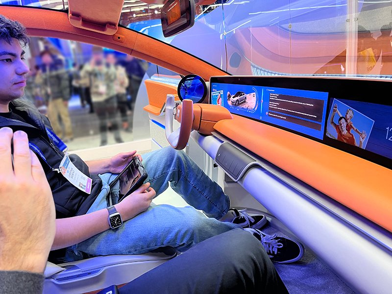 CES 2024 Rubber hits the road for the connected car Computer Weekly