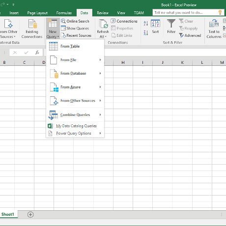 Microsoft Office 2016 Preview Excel 2016 Offers Bi Integration Microsoft Office 2016 Preview A First Look