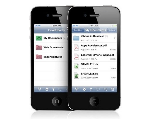 GoodReader - Photos: Business apps for the iPhone