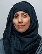 Photo of Dr Hoda A Alkhzaimi, co-chair of the Global Future Council for Cybersecurity at the World Economic Forum