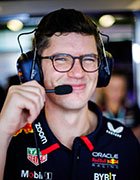 Photo of Jack Harington, partnership group lead at Oracle Red Bull Racing