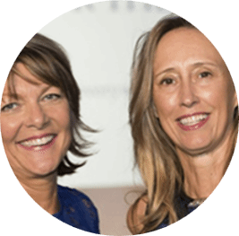 Photo of Maxine Benson and Karen Gill