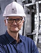 Photo of Rob Akers at the UK Atomic Energy Institute