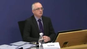 Photo of Rod Ismay, head of product and branch accounting at the Post Office, during the Post Office Horizon IT Inquiry