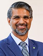Photo of Simon Ninan, global head of strategy at Hitachi Vantara