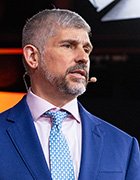 Photo of Wayne Barlow, head of terminal products at Bloomberg