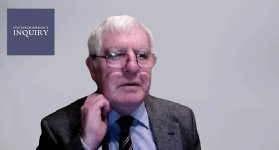 Photo of Wyn Williams during the Post Office Horizon IT Inquiry