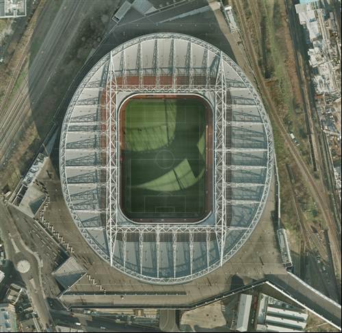Stunning Picture Of The New Emirates Stadium The Home Of Arsenal Football Club From Above Photos Blom Aerofilms Unveils Stunning Views Of London From Above