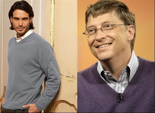 Get Bill Gates Style With A Cashmere V Neck From M S Photos Chic Geek Gifts For Him
