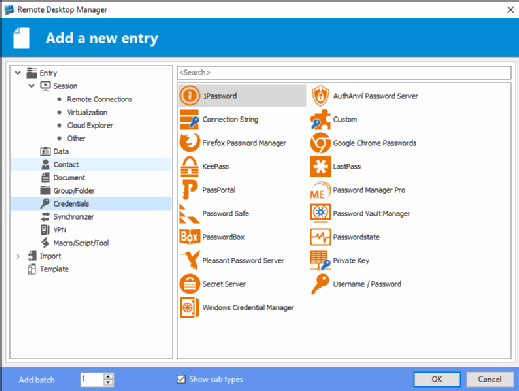 remote desktop connection manager devolutions