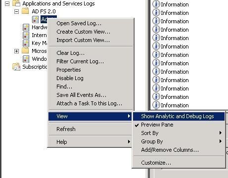 Custom error message