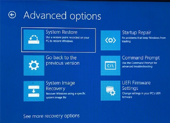 restore point previous versions windows 10