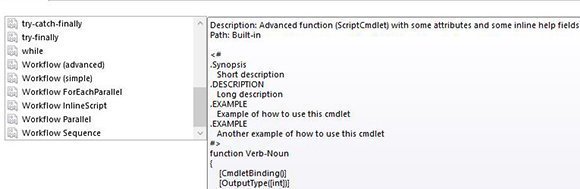 Editing in Integrated Script Editor