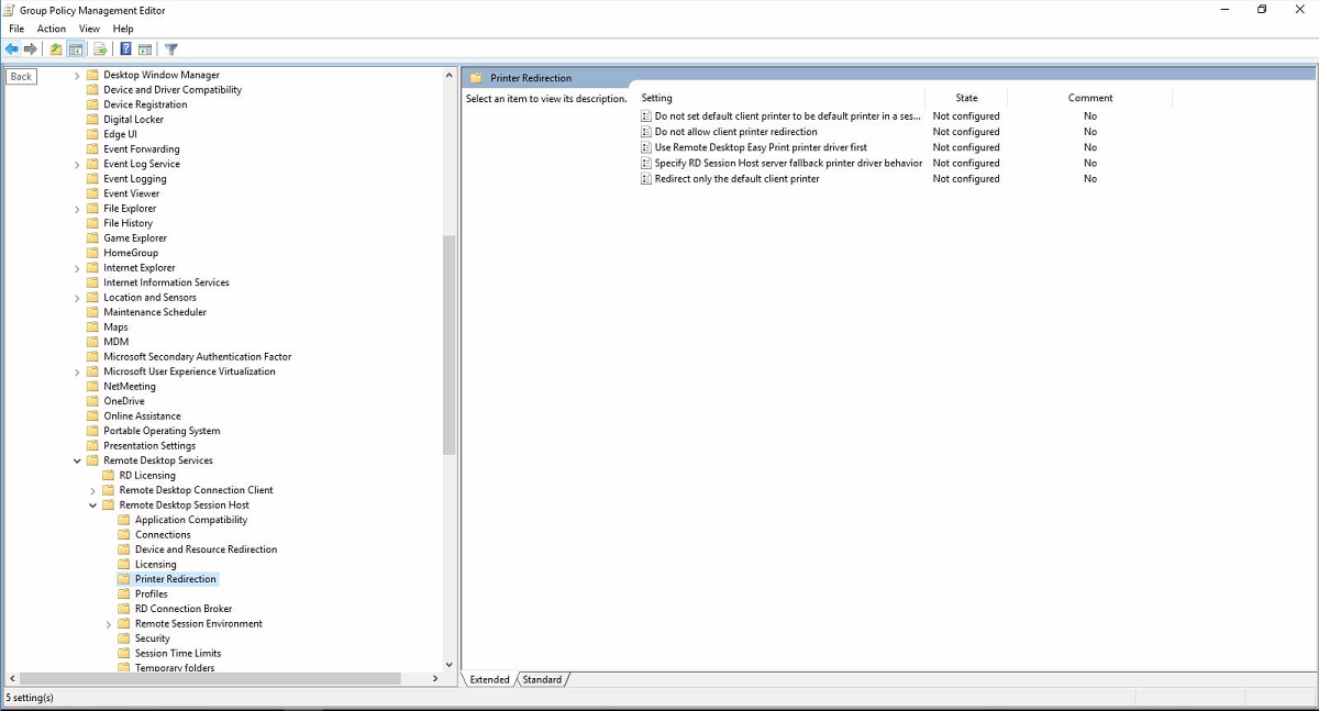 5 reasons printer redirection causes Windows printing problems in RDS