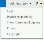 Show Command Logging option
