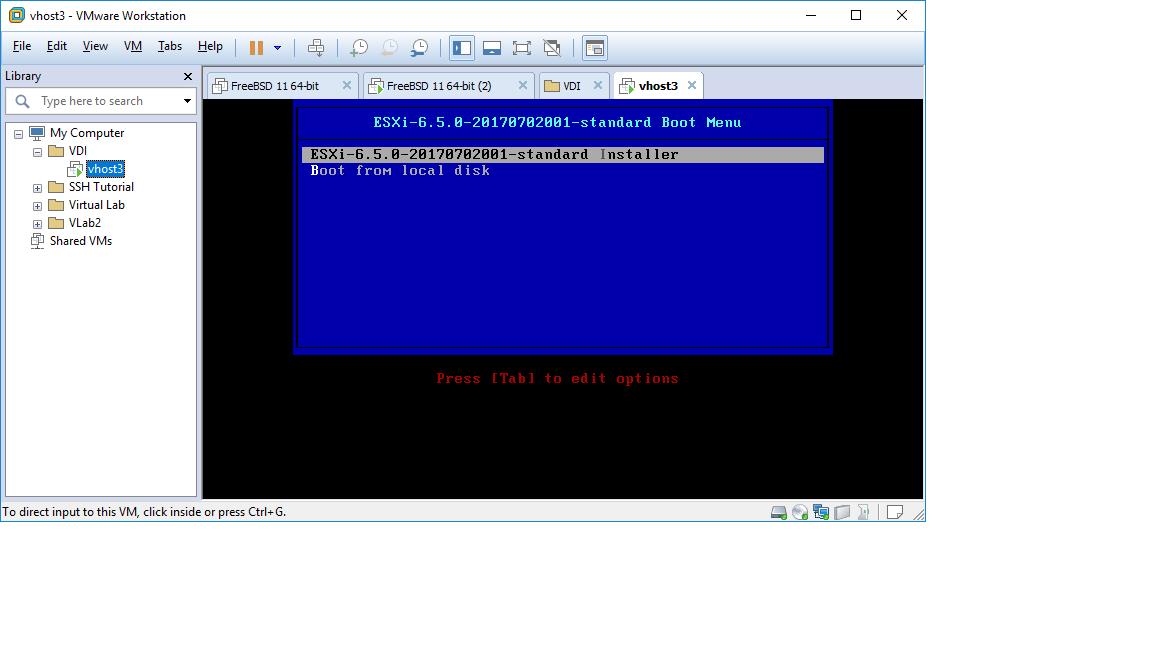 Vmware workstation esxi. 3 VMWARE ESXI. Бездисковая система загрузки. UNETBOOTIN default Press (Tab) to Edit options Automatic Boot in 9 seconds….