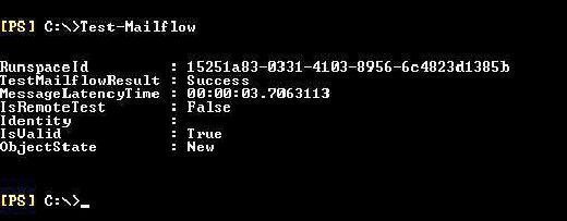 Test email delivery in Exchange 2013