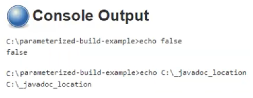 Console Output