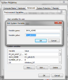 Windows 7 JAVA_HOME
