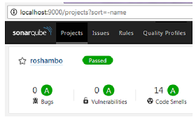 SonarQube analysis