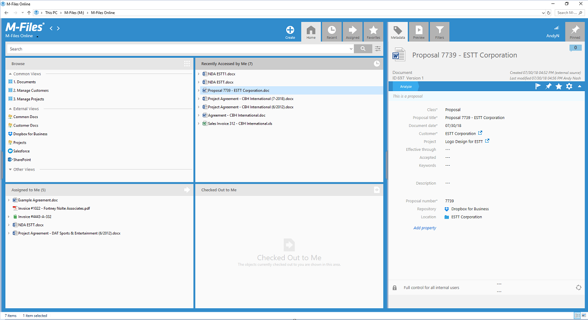 MFiles cloud subscription turns hybrid with MFiles Online TechTarget